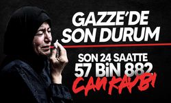 İsrail’in Gazze Saldırılarında Can Kaybı 57 Bini Aştı