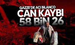 İsrail'in Gazze'ye saldırılarında can kaybı son 24 saatte 139 artarak 58 bini aştı