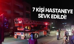 Gönyeli'de bir apartmanda yangın!