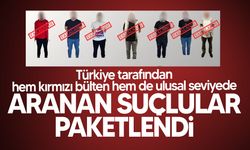 Kırmızı Bültenle Aranan 13, Ulusal Seviyede Aranan 2 Suçlu Türkiye’ye Getirildi