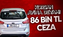 Lefkoşa’da kaçak taksicilik yapan sürücüye 86.938 TL para cezası ve 50 ceza puanı kesildi