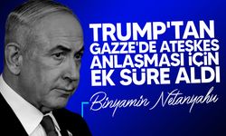 Netanyahu, Trump'tan Gazze'de ateşkes anlaşması için ek süre aldı