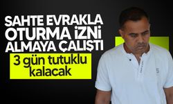 Sahte evrakla oturma izni almaya çalışan zanlı mahkemeye çıkarıldı!