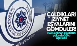Salamis Ormanı’nda gömülü çalıntı ziynet eşyaları ve para bulundu