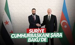 Şara’dan Aliyev’e ziyaret: Azerbaycan, Suriye’ye doğal gaz ihraç edecek