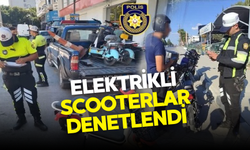 Polisten scooter denetimi: 38 kullanıcıya ceza