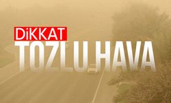 Tozlu havaya dikkat