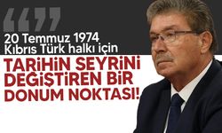 Üstel, 20 Temmuz Barış ve Özgürlük Bayramı dolayısıyla mesaj yayımladı!
