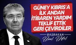 Üstel: Güney Kıbrıs'a hem havadan hem karadan destek teklif ettik!