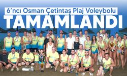 6’ncı Osman Çetintaş Plaj Voleybolu'nda ödüller sahiplerine verildi