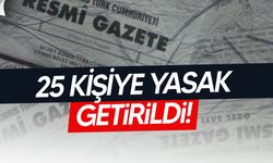 9 kişi “yasaklı göçmen” ilan edildi,  16 kişinin ülkeye girişi yasaklandı.