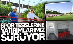 Amcaoğlu: "Gönyeli Akademi Sahası’nda sentetik çim çalışmaları tamamlandı"
