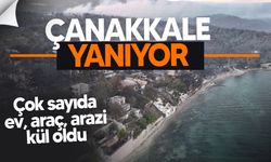 Çanakkale’de Orman Yangını: 2 Bin 90 Kişi Tahliye Edildi, Müdahale Sürüyor