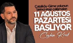 Çatalköy-Girne yolunun ihalesi sonuçlandı!