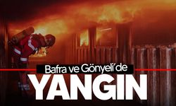 Çıkan yangınlar maddi hasara yol açtı