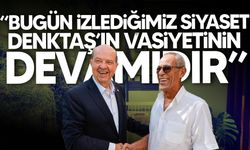 Cumhurbaşkanı Tatar, eski milletvekili, kurucu meclis üyesi Enver Emin'i ziyaret etti