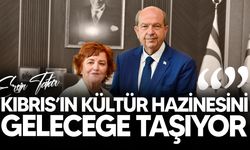Cumhurbaşkanı Tatar, yazar Canev Dinçer’i kabul etti