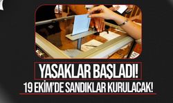 Cumhurbaşkanlığı seçim yasakları başladı: İşte seçim takvimi