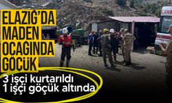Elazığ'da maden ocağında göçük meydana geldi