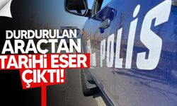 Girne-Lefkoşa Yolunda Operasyon: Araçta Kama ve Eski Eser Bulundu