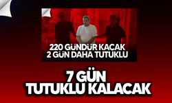 İhraç işlemleri tamamlanana kadar tutuklu kalacak