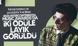 Kıbrıslı besteci ve prodüktör İnal Bilsel, 2025 InterContinental Music Awards’da (ICMA) iki ödül aldı