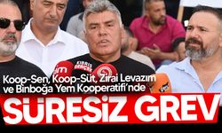 Koop-Sen, Koop-Süt, Zirai Levazım ve Binboğa Yem Kooperatifi’nde süresiz greve gitti