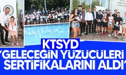 KTSYD yüzme yaz kursları tamamlandı