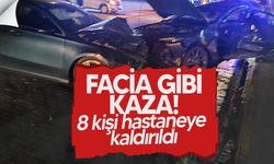 Lefkoşa’da Feci Kaza! 8 Yaralı...