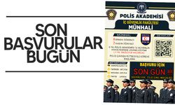 Polis Akademisi’ne KKTC'den alınacak 10 öğrenci için başvurular bugün bitiyor