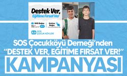 SOS Çocukköyü Derneği çocukların eğitim hakkı için bağış kampanyası başlattı