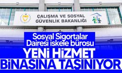 Sosyal Sigortalar Dairesi İskele bürosu yeni hizmet binası 1 Eylül Pazartesi'den itibaren hizmet verecek