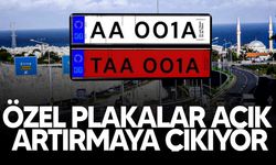 Trafik Dairesi: Özel plakalar 22 Ağustos’ta açık artırmaya çıkıyor