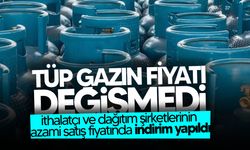 Tüp gazın fiyatı değişmedi