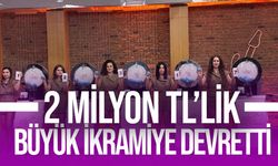 2 milyon TL'lik büyük ikramiye, ‘12317’ numaralı bilete isabet ederek devretti
