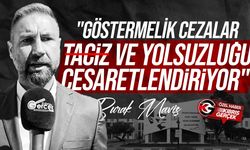 Burak Maviş: "ÜSTÜ ÖRTÜLECEK BİR DURUM SÖZ KONUSU DEĞİLDİR"