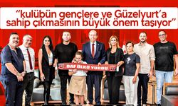 Cumhurbaşkanı Tatar, Baf Ülkü Yurdu Spor Kulübü heyetini kabul etti