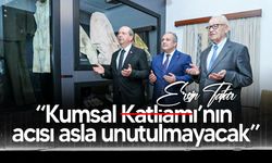 Cumhurbaşkanı Tatar, Prof. Dr. Necmi İlhan ile Barbarlık Müzesi’ni ziyaret etti