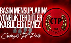 Cumhuriyetçi Türk Partisi, Gazeteci Canan Onurer’e yönelik tehditleri kınadı