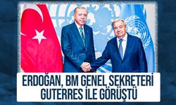Erdoğan, BM Genel Sekreteri Guterres ile görüştü