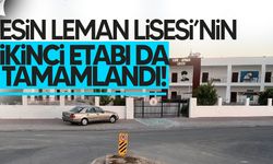Esin Leman Lisesi’nin ikinci etabı tamamlanarak bakanlığa teslim edildi