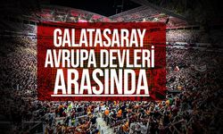Galatasaray, Avrupa devleriyle birlikte 1 milyon taraftar barajını aştı
