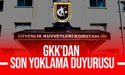 GKK'dan yedek subay adaylarına son yoklama duyurusu
