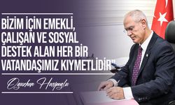 Hasipoğlu, Devletimiz güçlüdür, mali disiplini sağlamdır ve vatandaşımızı hiçbir zaman yalnız bırakmamaktadır.”