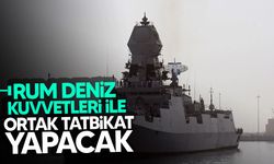 Hindistan Donanması'nın 'INS Trikand' gemisi Güney Kıbrıs'ta