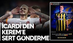İcardi, Aktürkoğlu üzerinden Fenerbahçe’ye sert gönderme yaptı