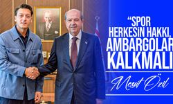 Mesut Özil’den KKTC’li gençlere destek
