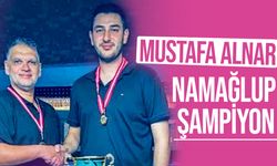 Mustafa Alnar namağlup şampiyon oldu