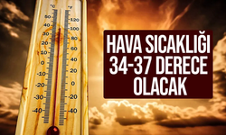 Hafta Boyunca Hava Açık ve Sıcak: İç Kesimlerde 37, Sahillerde 33 Derece
