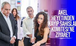 AKEL Heyetinden Kayıp Şahıslar Komitesi’ne destek ziyareti